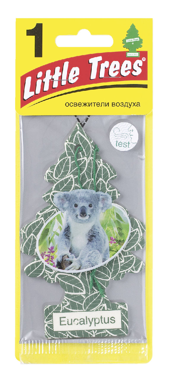 Ароматизатор Little Trees Ёлочка Vanillaroma подвесной