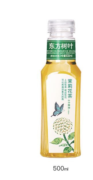 Холодный чай Пи Восточные листья Жасминовый, 500мл