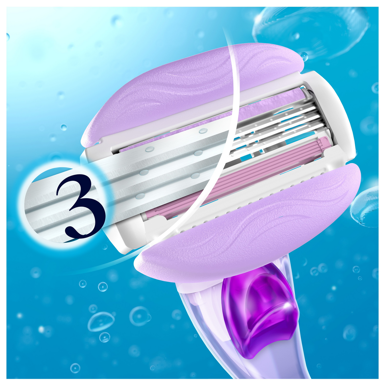 Станок для бритья Gillette Venus Breeze для женщин с 2-мя сменными кассетами