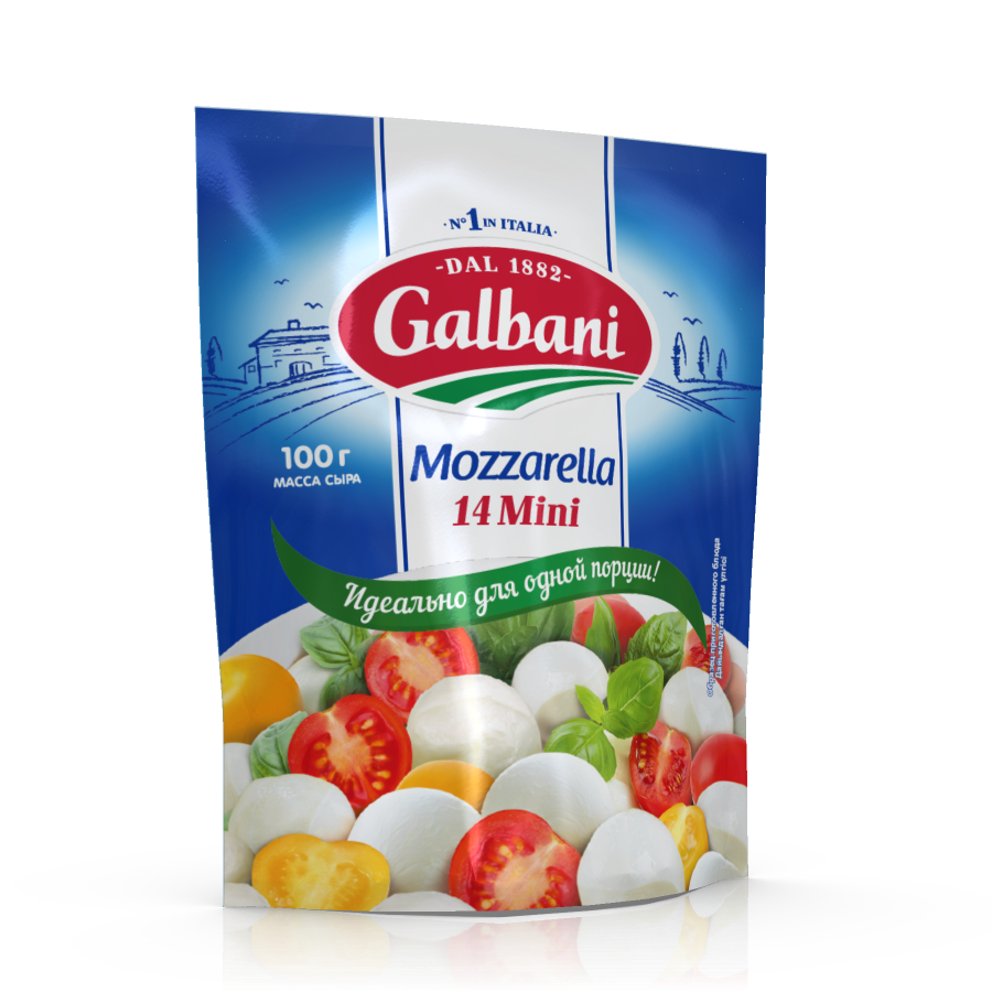 Сыр мягкий Galbani Моцарелла мини 45% 100 г