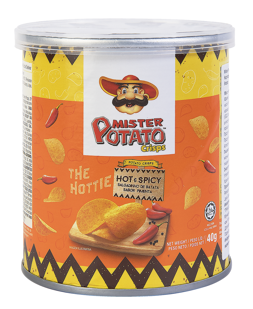 Чипсы Mr Potato Острый и пряный вкус, 40г