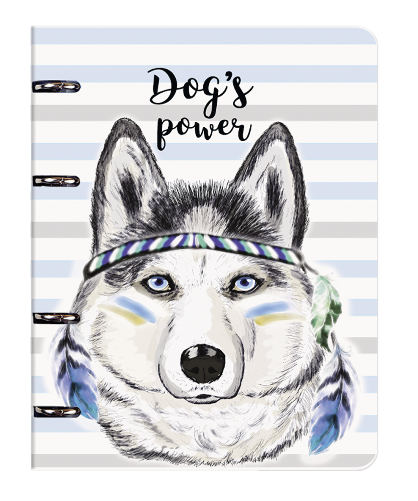 Тетрадь Be Smart Mon cher на кольцах А5 120 л