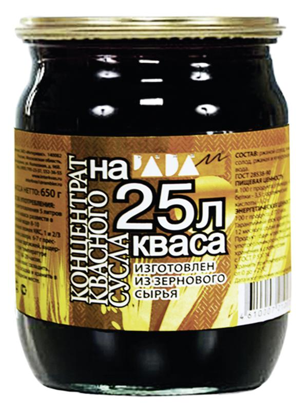 Концентрат квасного сусла Рада 650г