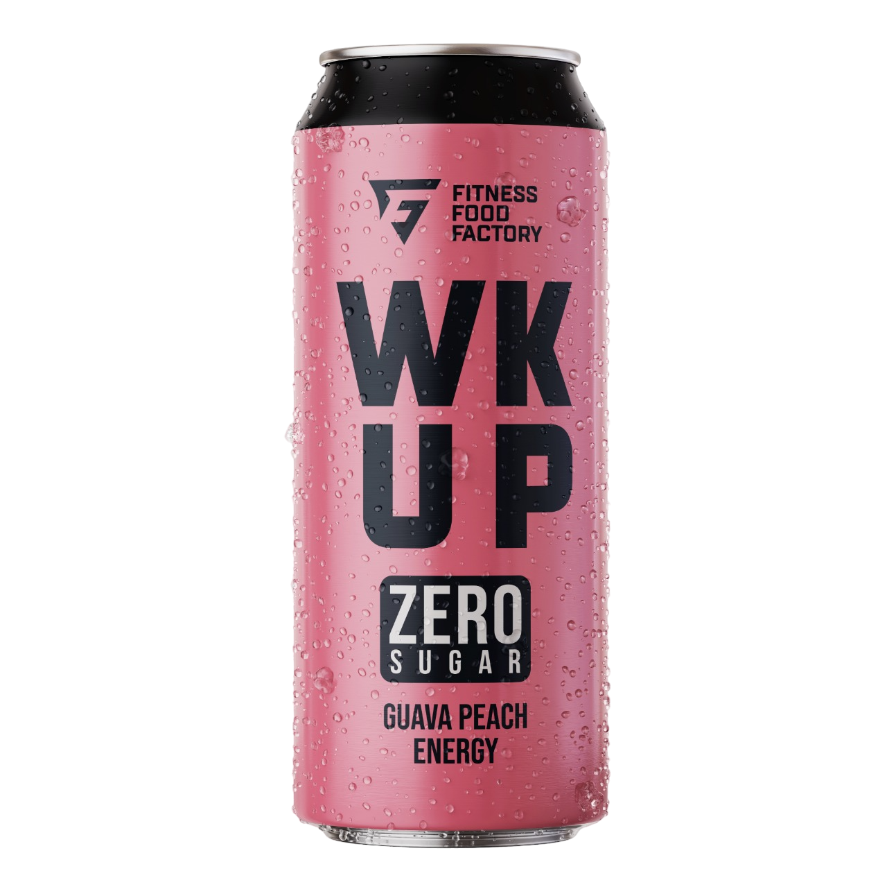 Напиток энергетический Fitness Food Factory WK Up гуава-персик, 450мл