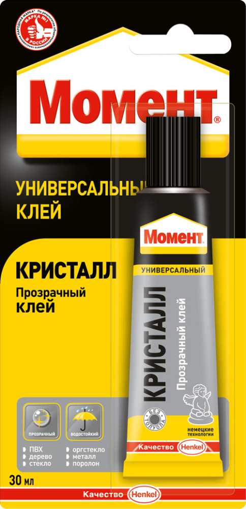 Клей Момент Кристалл 30 мл