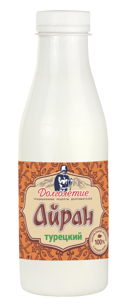Айран Долголетие Турецкий 1.8%, 500г БЗМЖ