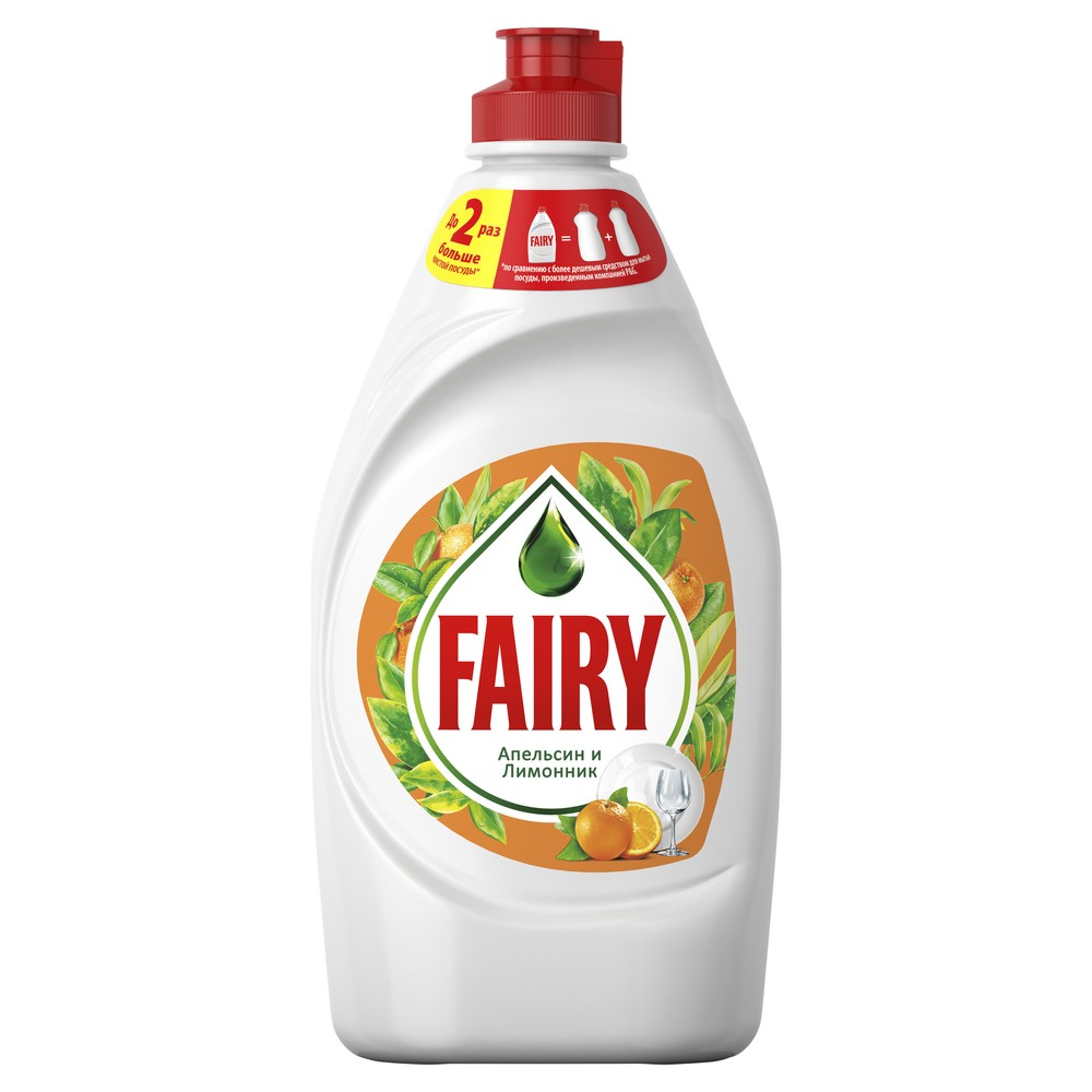 Средство для мытья посуды Fairy Апельсин и лимонник 450 мл