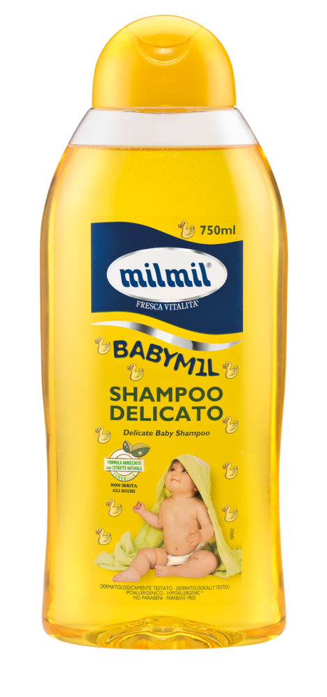 Шампунь MilMil деликатный детский 750 мл