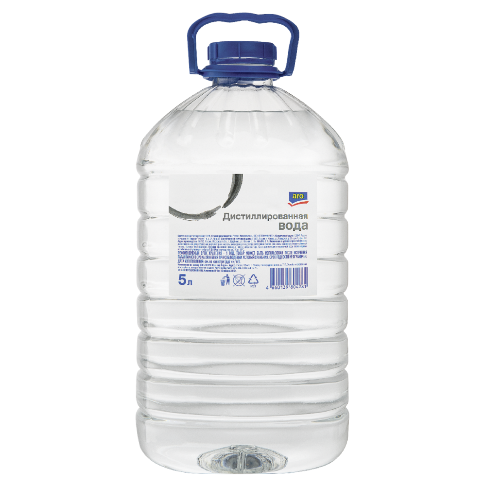 Aro Вода дистиллированная, 5л