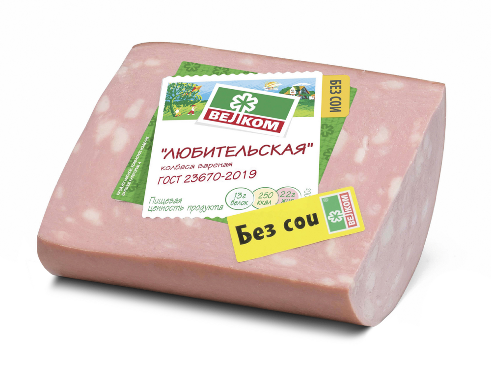 Колбаса вареная Велком Любительская 500 г купить недорого с доставкой ...
