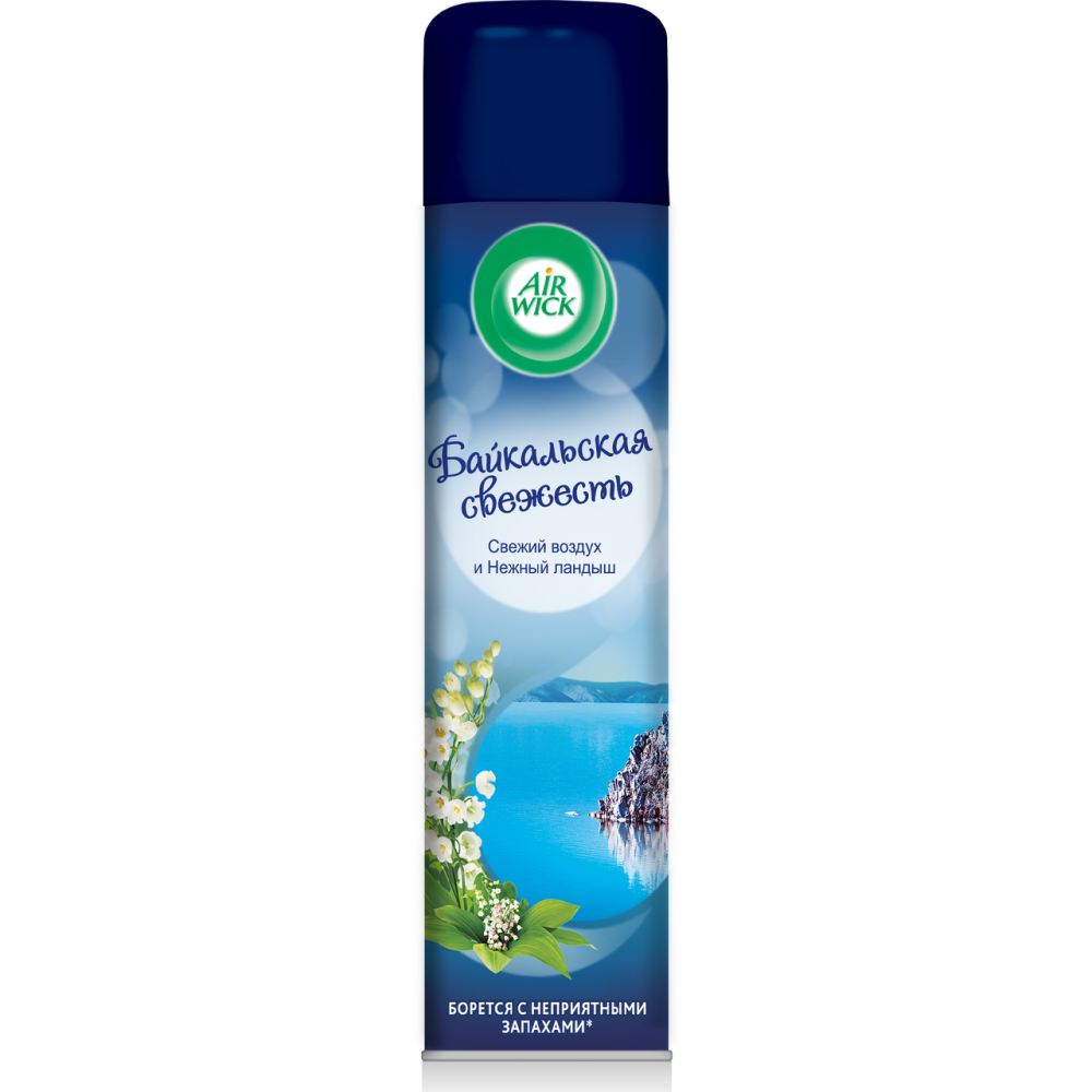 Освежитель воздуха AirWick Байкальская свежесть, 290мл Освежитель воздуха AirWick Байкальская свежесть, 290мл