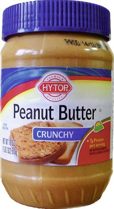 Паста Hy-Top арахисовая хрустящая 510г