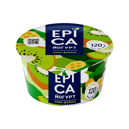 Йогурт Epica киви-фейхоа 4,8% 130 г