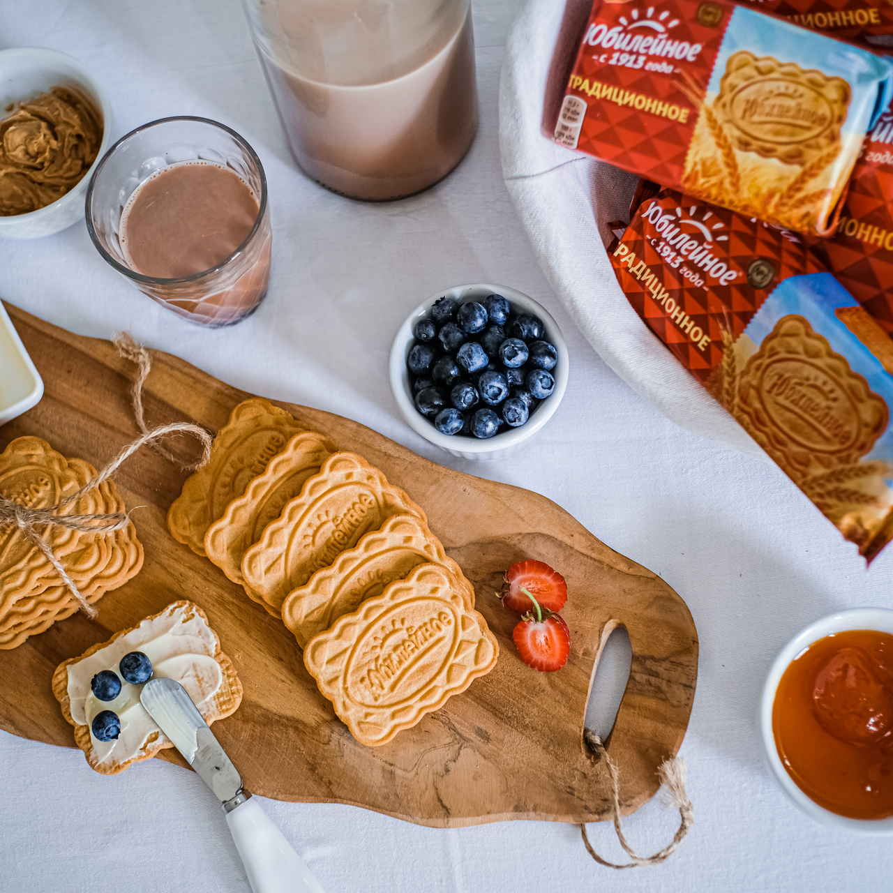 Печенье Юбилейное Молочное, 112г