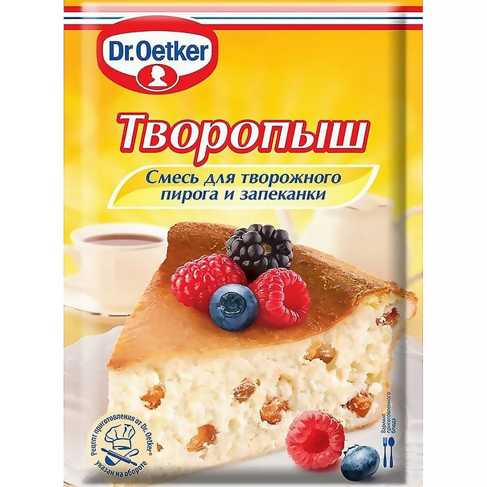Смесь Dr.Oetker Творопыш для творожного пирога и запеканки 60г