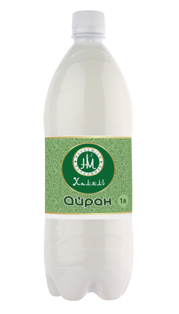 Айран Халалмилк 1% бзмж 1 л