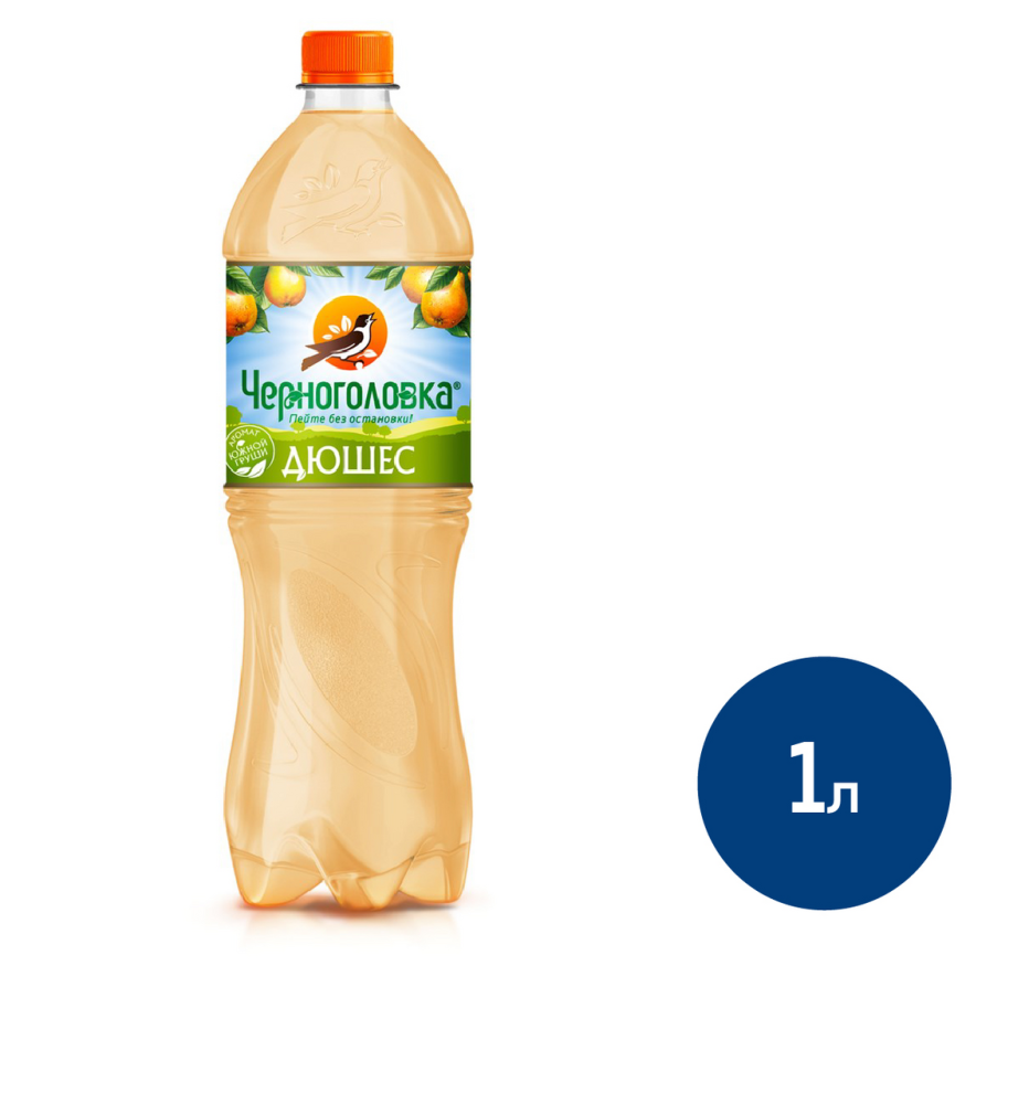 Лимонад Черноголовка Дюшес, 1л