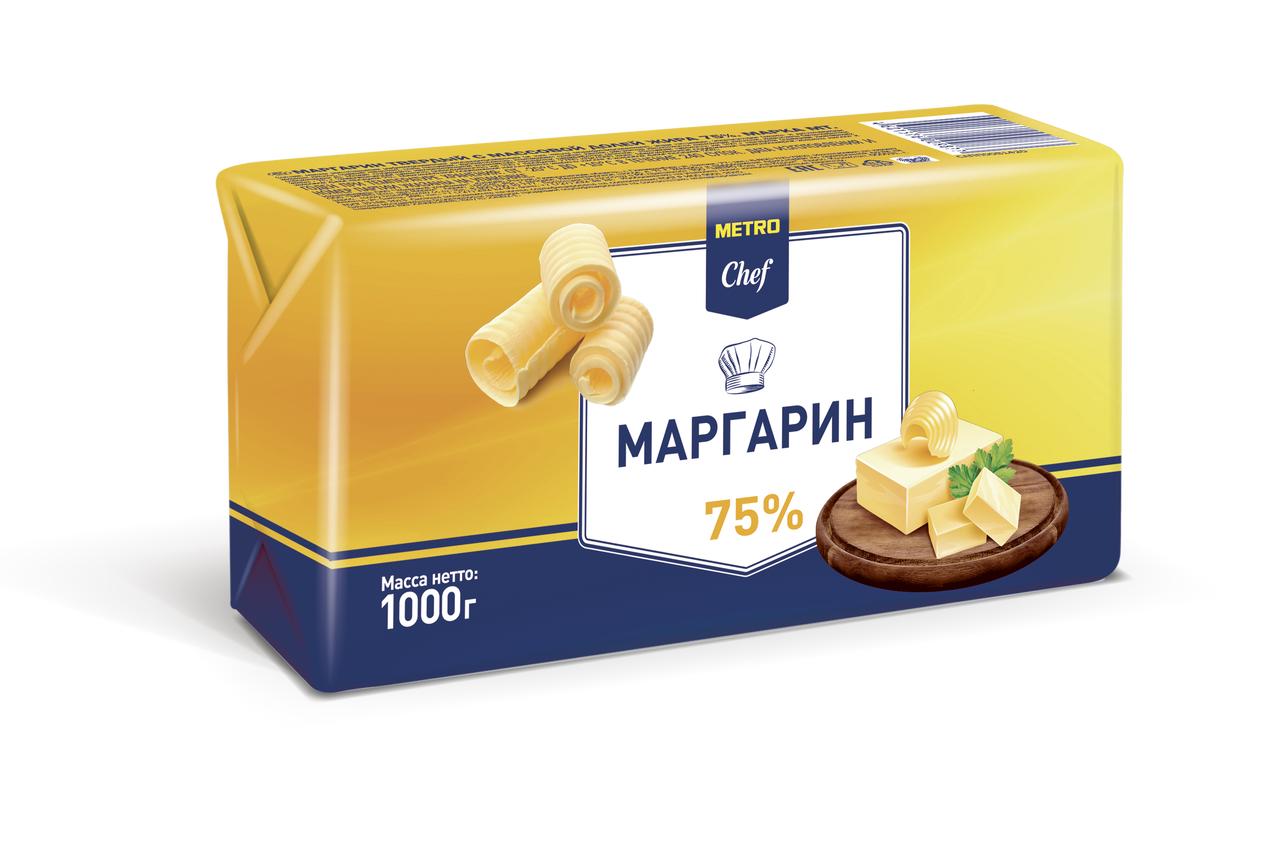 Маргарин Metro Chef 75% 1 кг