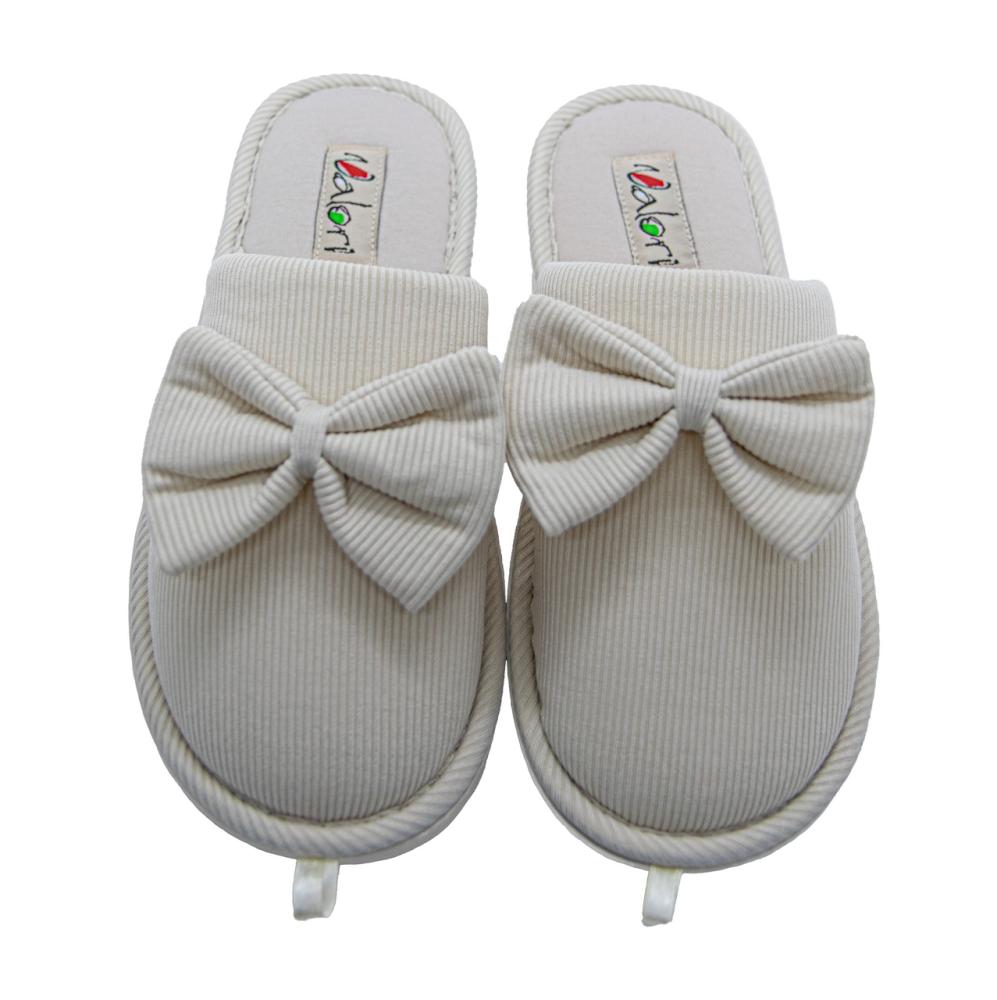 ТАПОЧКИ Ж БЕЖ БАНТ ПОЛИЭС/ТПР