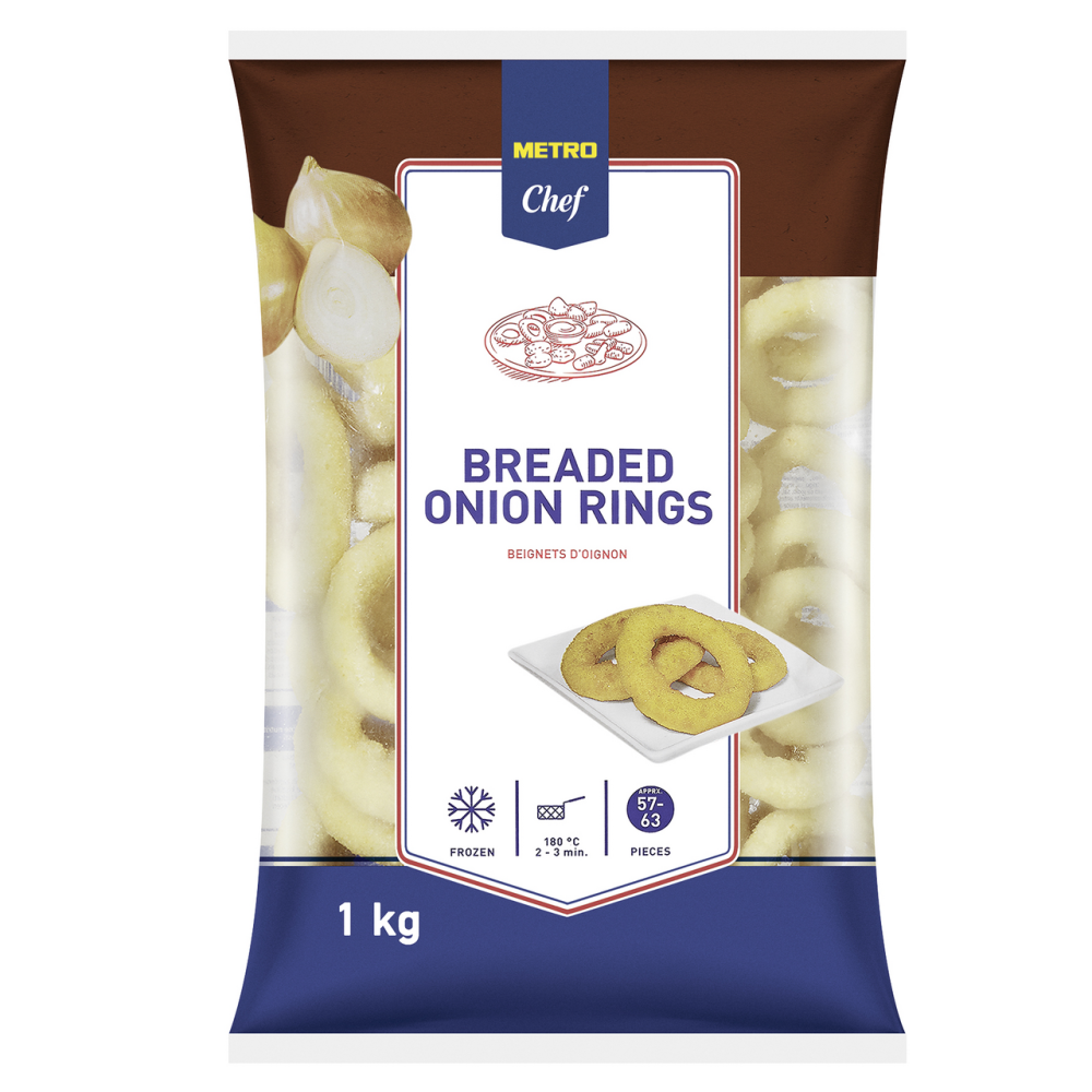 Луковые кольца Metro Chef в панировке 1 кг
