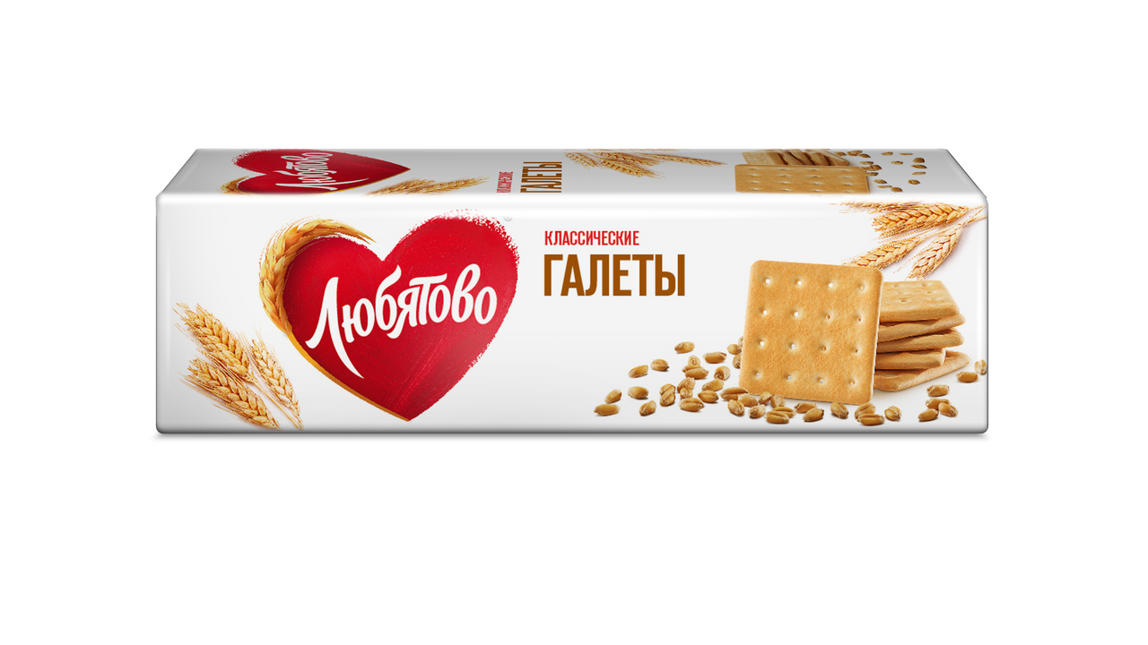 Галеты Любятово классические, 185г