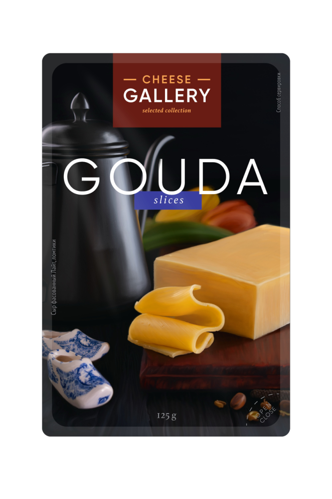 Сыр полутвердый Cheese Gallery Гауда 49% 125 г