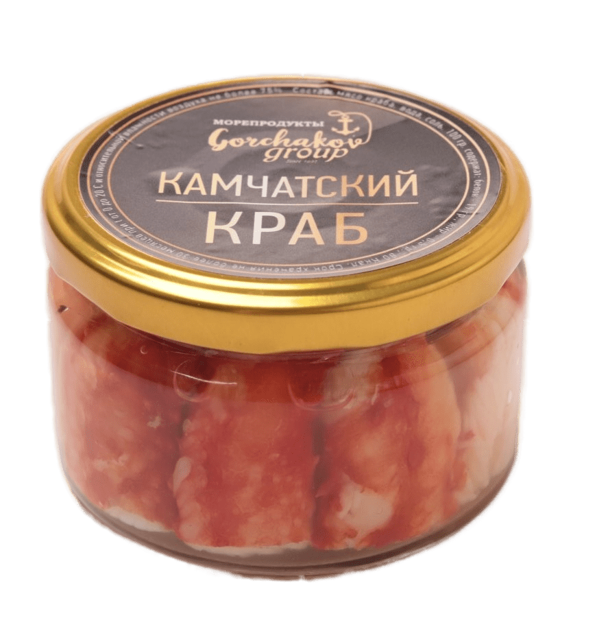Краб Gorchakov Group Камчатский в собственном соку, 250г