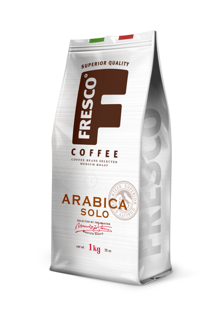 Кофе Fresco Arabica Solo в зернах 1кг