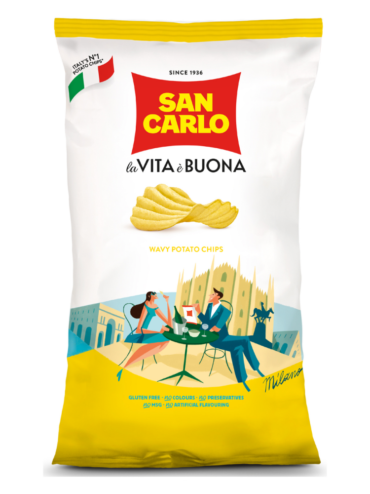 Чипсы San Carlo картофельные Croccante 180г