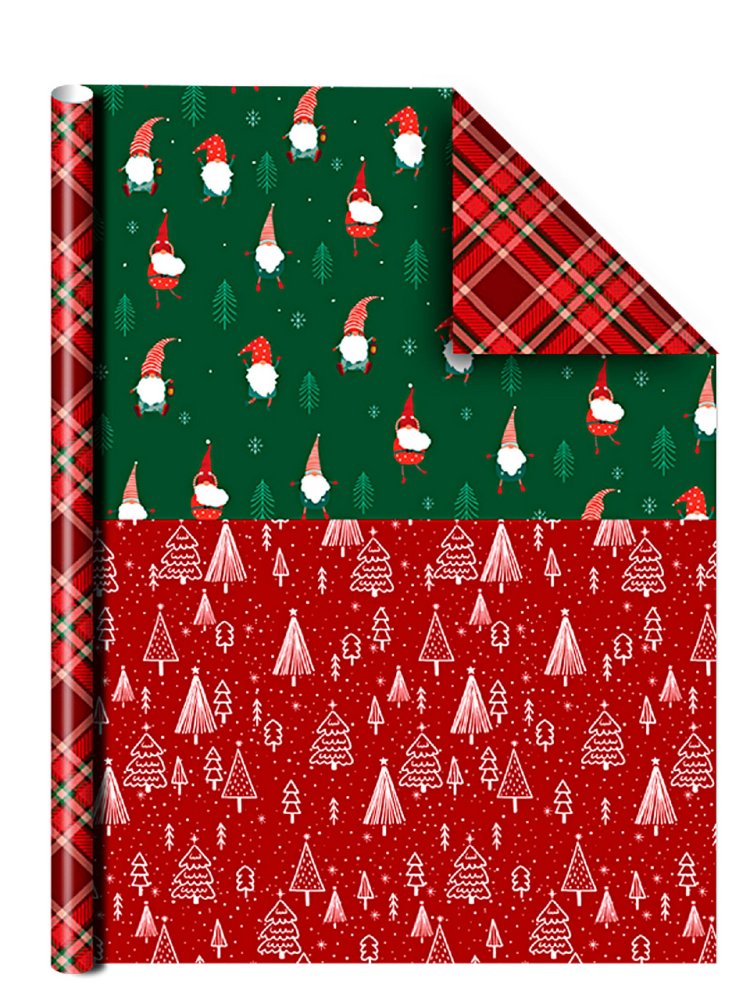 Бумага упаковочная Арт и Дизайн 3 цвета, 70 x 100см