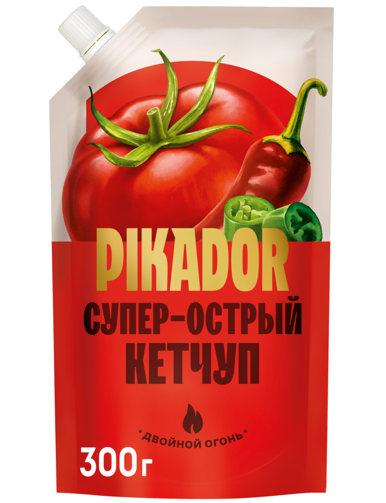 Кетчуп Pikador Супер острый, 300г
