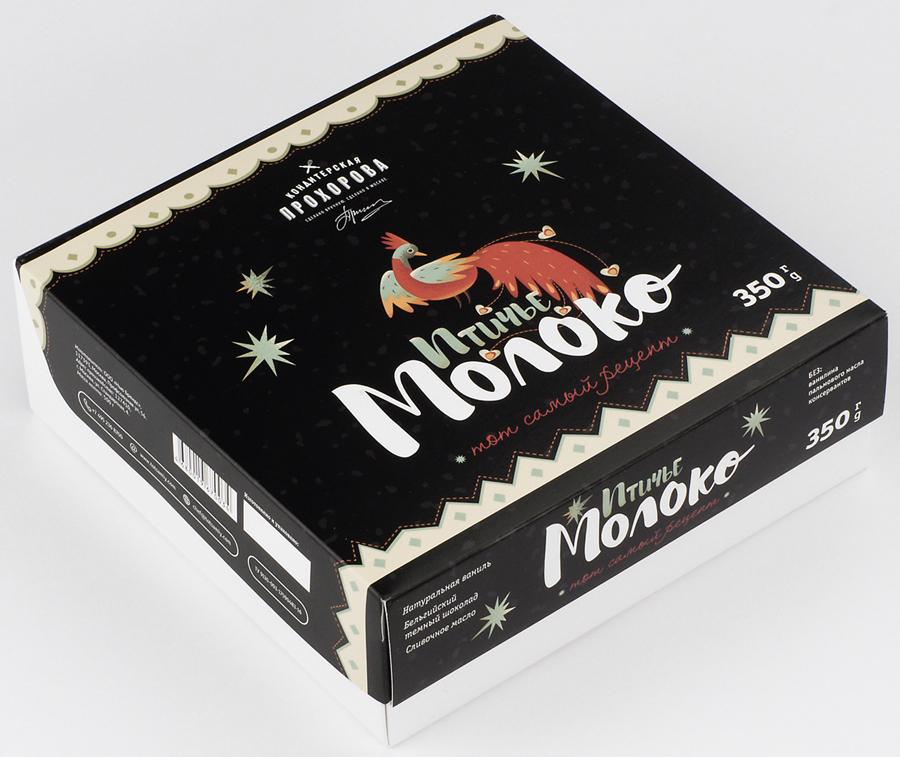 Торт Кондитерская Прохорова суфлейный Птичка 350 г