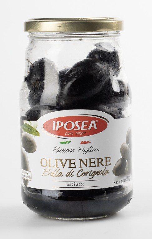 Маслины Iposea Белла Чериньола без жидкости, 310г