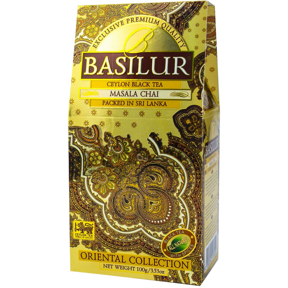 Чай Basilur Masala Chai черный листовой с пряностями 100 г