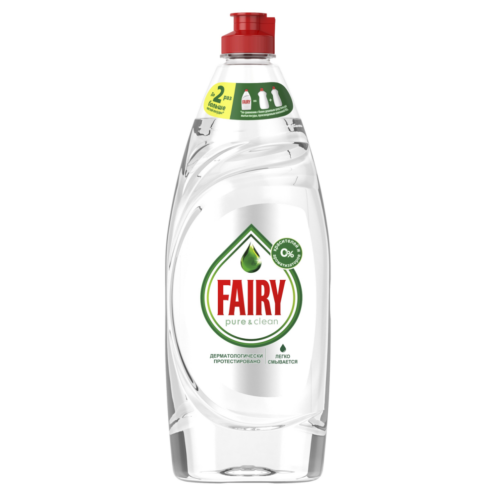 Средство для мытья посуды Fairy Pure&Clean 650 мл