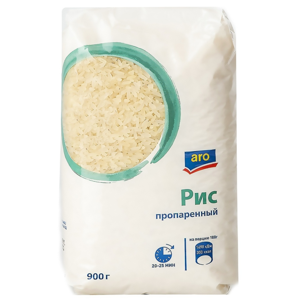 Рис ARO Пропаренный, 900 г