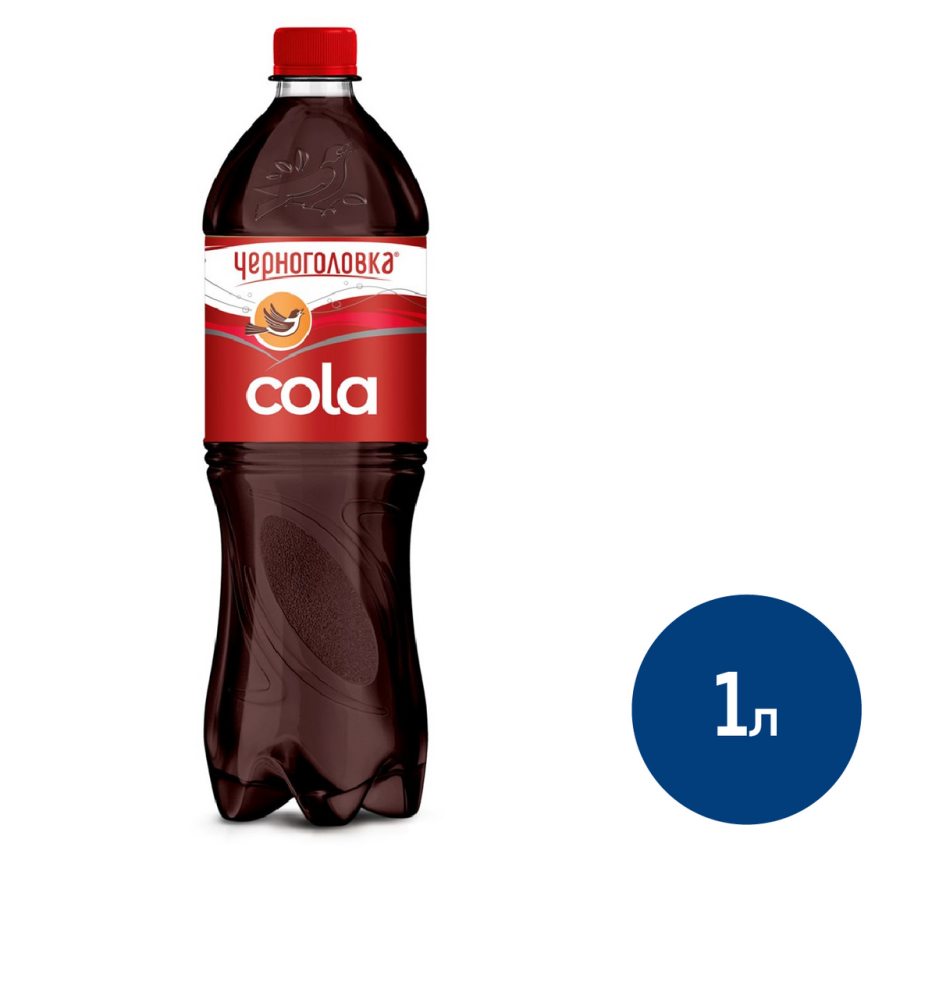 Лимонад Черноголовка кола, 1л