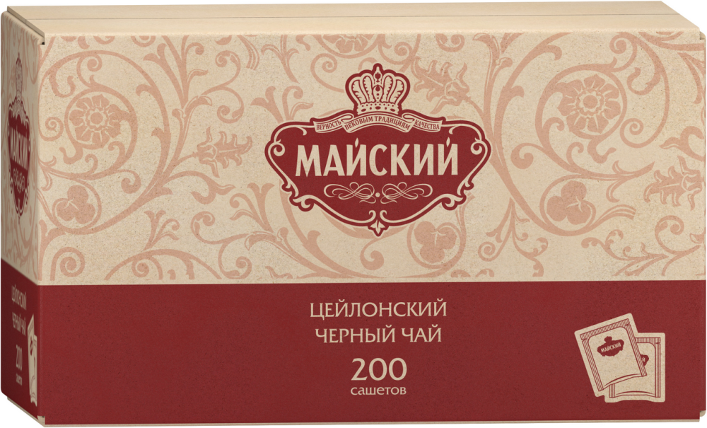 Чай Майский черный сашеты