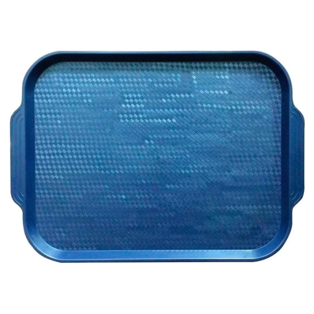 Поднос для фаст-фуда синий 45х35,5 см