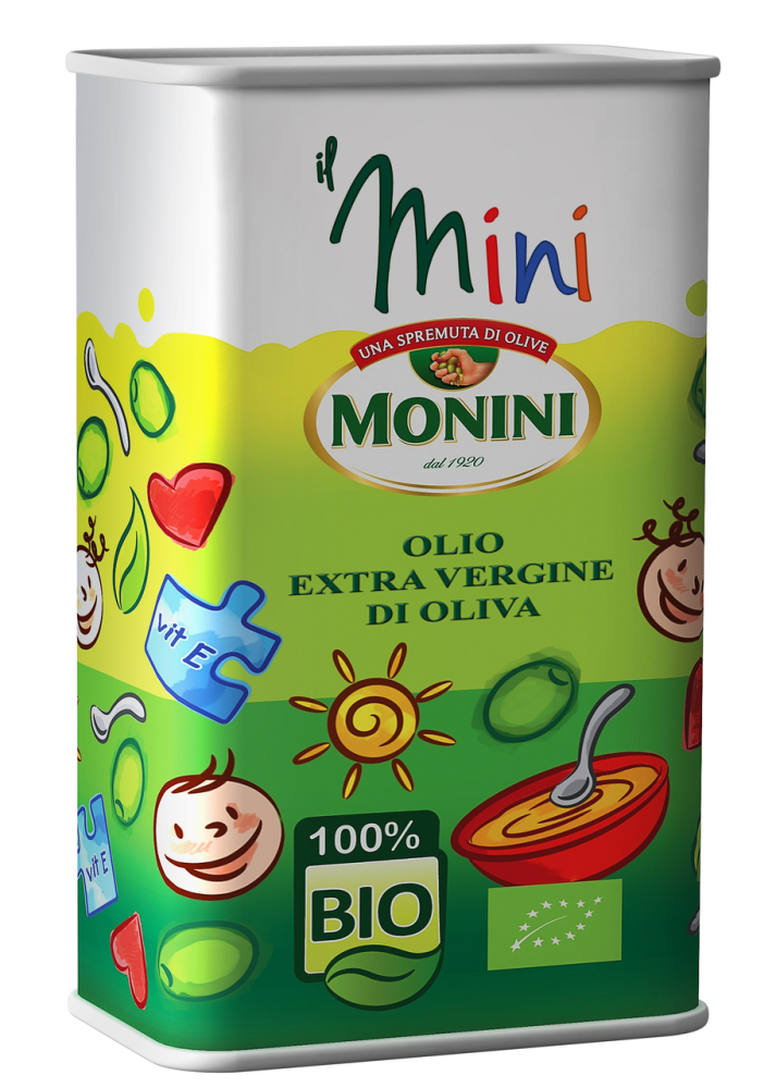 Оливковое масло Monini Mini Bio Extra Virgin 0,5 л