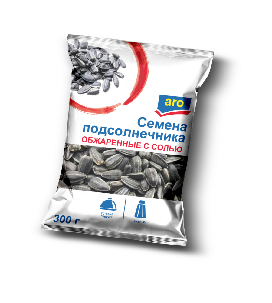 Aro Семечки жареные соленые, 300г