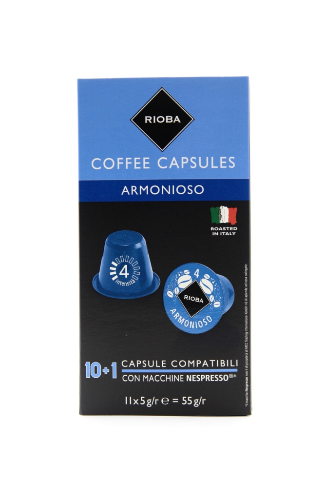 Капсулы RIOBA Armonioso, 10 х 5 г Капсулы RIOBA Armonioso, 10 х 5 г