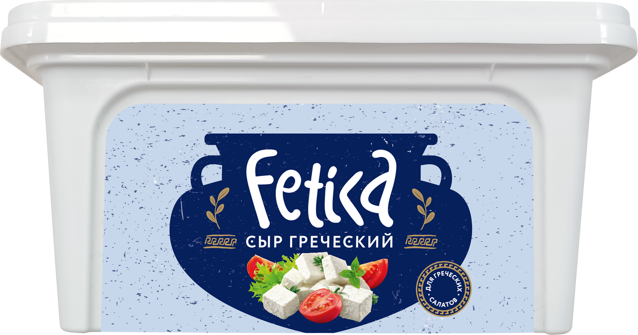 Сыр Экомилк Fetica рассольный греческий 40%, 490г