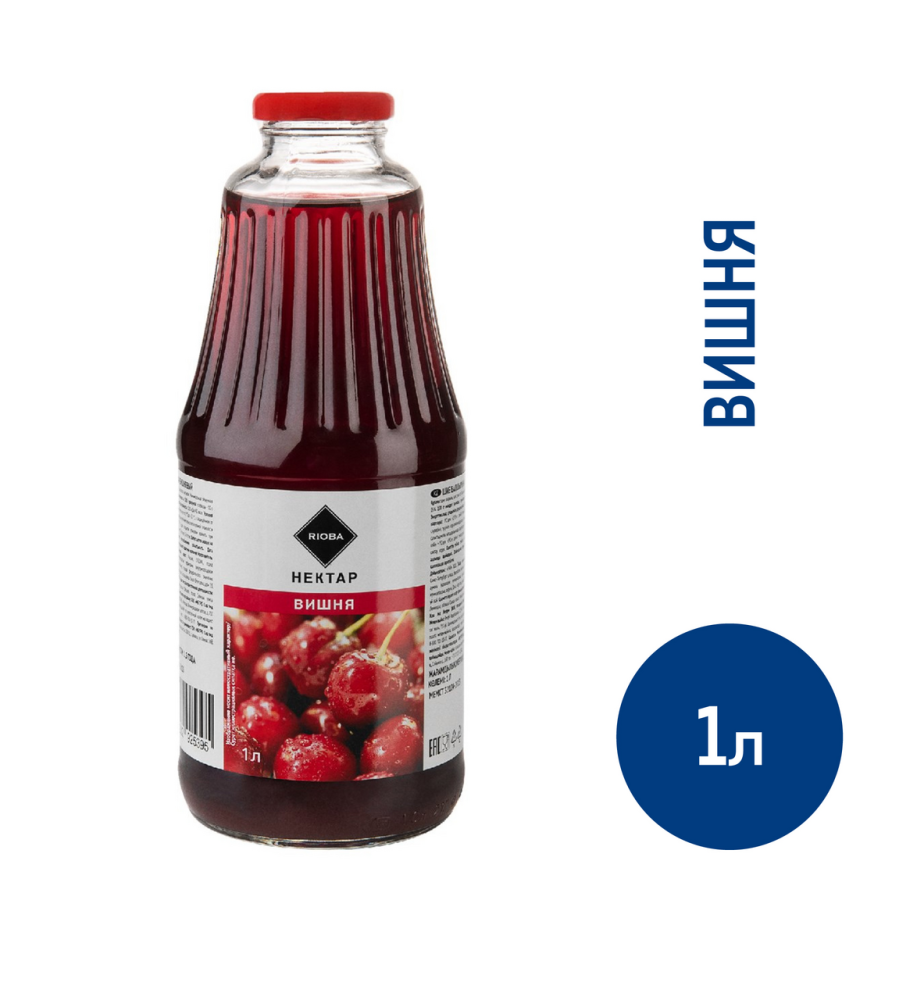 RIOBA Нектар вишня, 1л