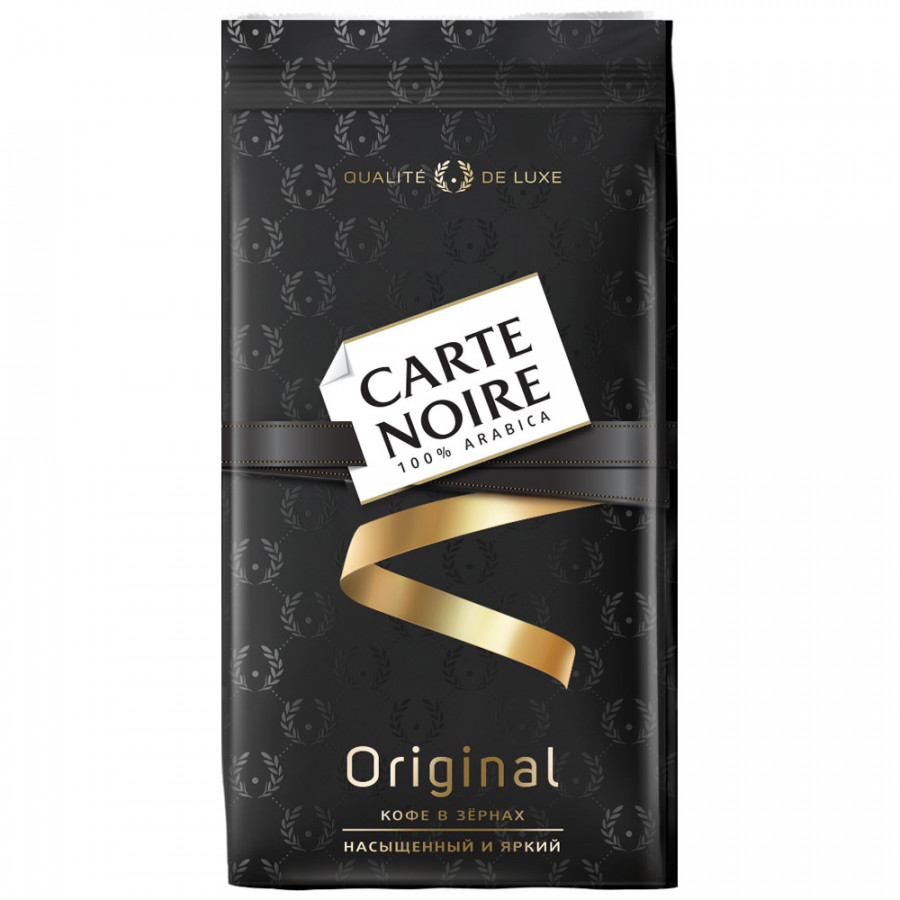 Кофе Carte Noire Original натуральный жареный в зернах 800г пакет