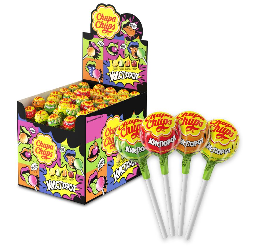 Леденцы Chupa Chups Кислорот, 12г