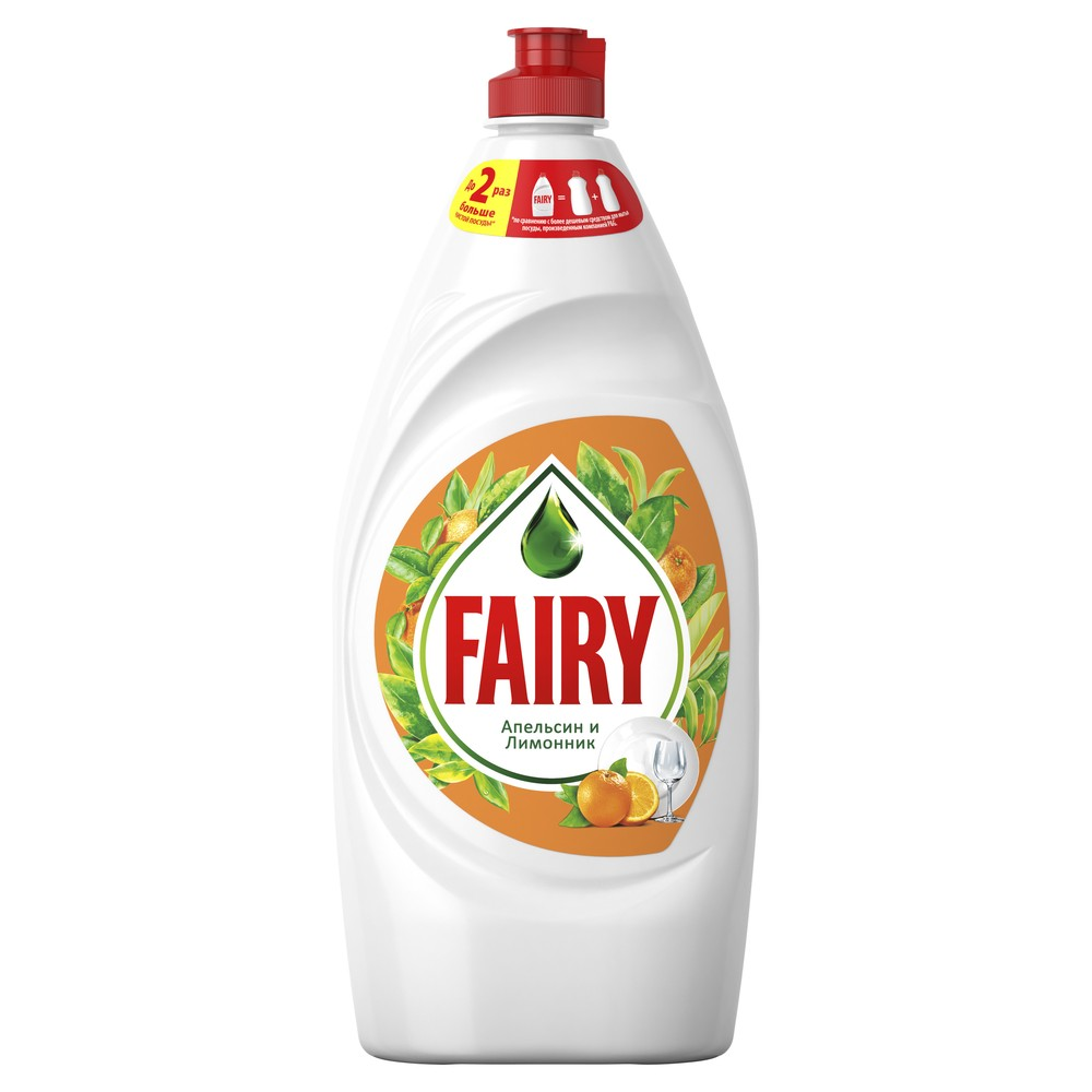 Средство для мытья посуды Fairy Апельсин и лимонник 900 мл