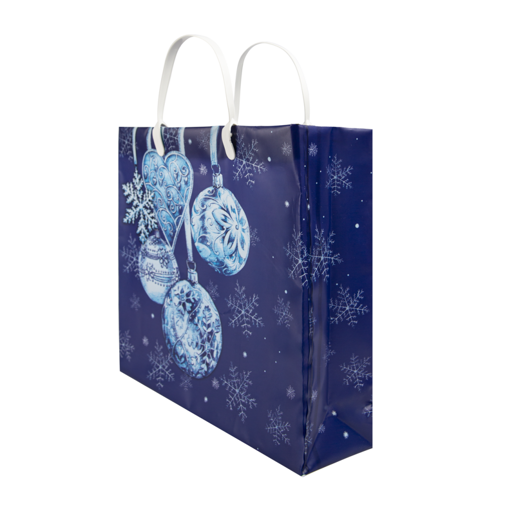 Сумка пластиковая Арт и Дизайн Новый год размер Large