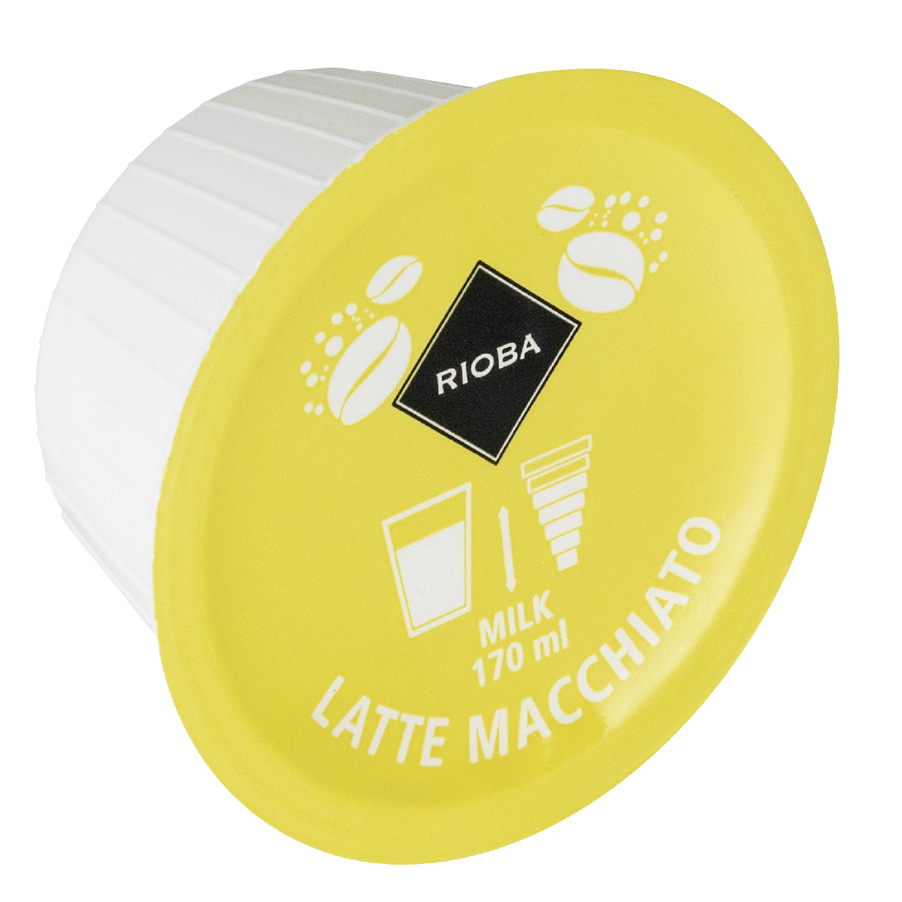RIOBA Кофе в капсулах Dolce Gusto Latte Macciato 8 порций 16 капсул, 192г