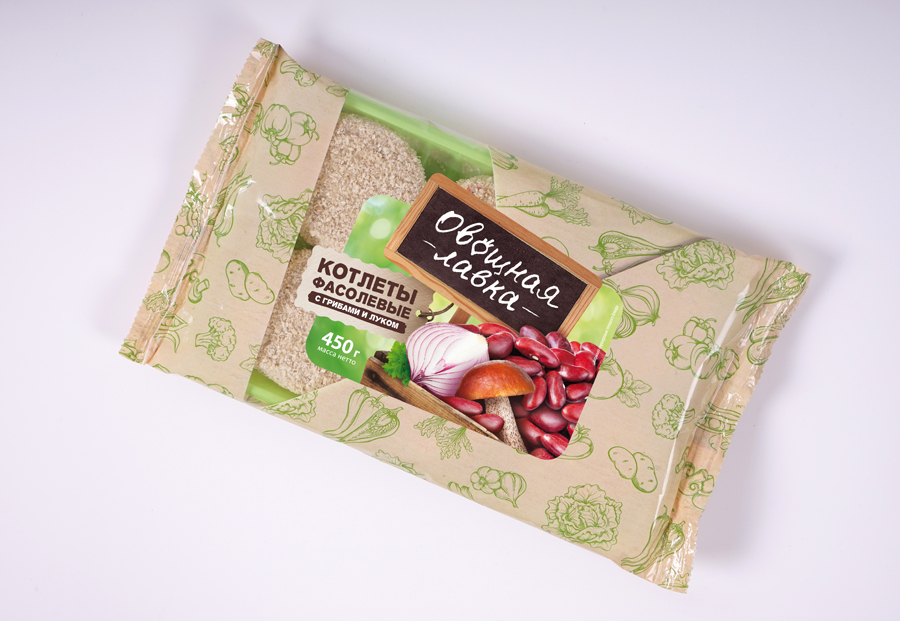 Котлеты Купи! фасолевые с грибами 450 г